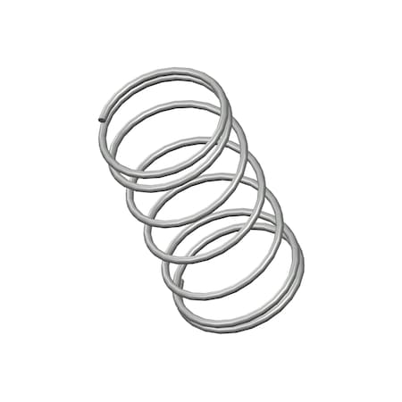 Approved Vendor Compression Spring, O= .437, L= .84, W= .025 R G809969925